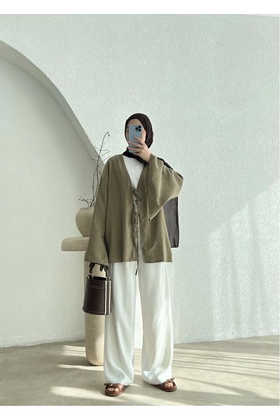 MY IMAGINE MODA Lux Linen Kimono