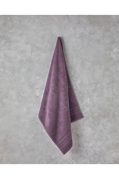 English Home Πετσέτα μπάνιου Pure Basic 70x140 cm Σκούρο Μωβ