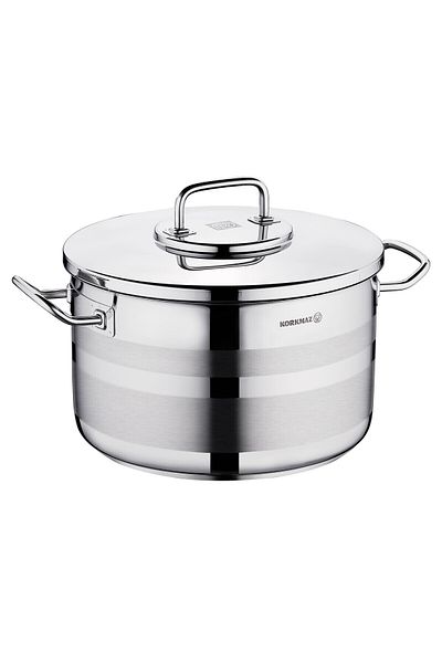 KORKMAZ Stainless steel pot (Astra 2) 30 cm capacity