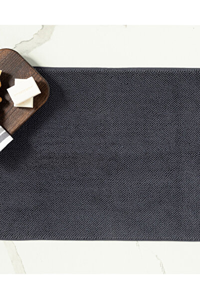 English Home Vanity Brass Foot Towel 50x70 Cm Anthracite