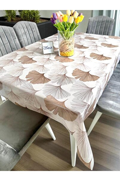 LİMAY غطاء طاولة PVC قابل للتنظيف/الغسل