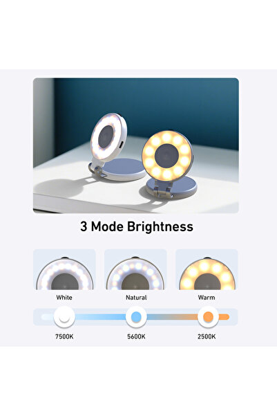 TELESIN Magnetic Phone Camera Grip Magnetic Selfie Light Bundle