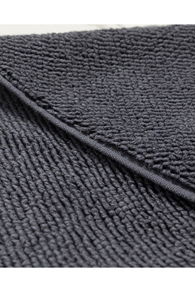 English Home Vanity Brass Foot Towel 50x70 Cm Anthracite