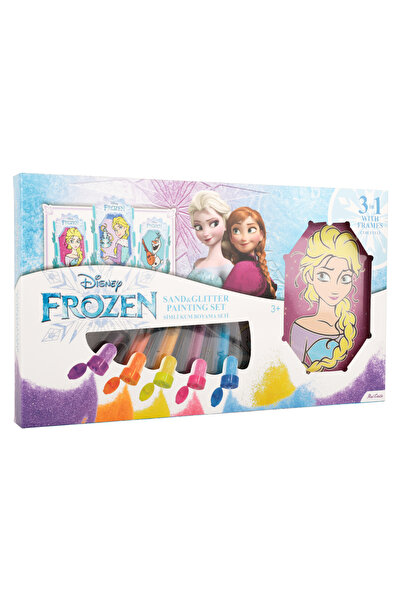 Red Castle Yeni Nesil Simli Kum Boyama Seti Disney Frozen Iı Elsa&anna&olaf Ts06