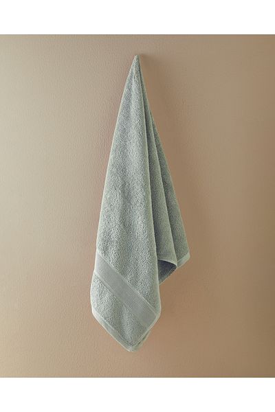 English Home Prosop de baie Poffy Soft-premium din bumbac Verde apă