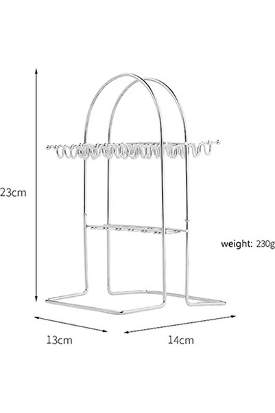 Generic 24-piece Stainless Steel Cutlery Set With Storage Holder Silver