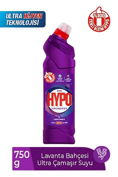 Hyper Hypo Hypo Ultra Çamaşır Suyu Lavanta Bahçesi 750Ml