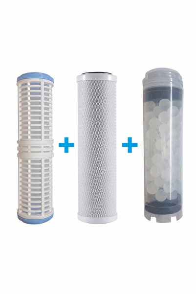 Piksel Aqua Daire Ve Bina Girişi Yumuşatma Kireç Önleyici Filtre Seti
