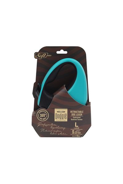 Doggie Soft Automatic Dog Extension Collar Large Light Blue 50 kg 5 Mt