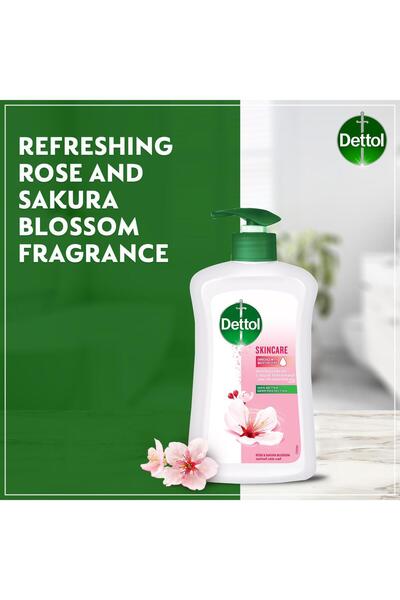 Dettol Skincare Anti-Bacterial Hand Wash Rose & Sakura Blossom Scent Value Pack