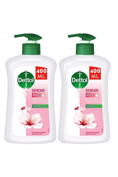 Dettol Skincare Anti-Bacterial Hand Wash Rose & Sakura Blossom Scent Value Pack