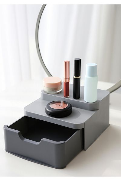 HOMİNG Multi-Purpose with Drawers - Makeup / Kitchen Organizer Org-2008
