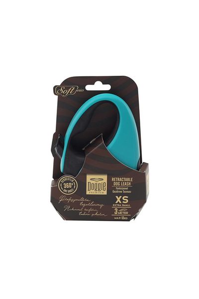 Doggie Soft Automatic Dog Extension Collar Xsmall Light Blue 12 kg 3 Mt