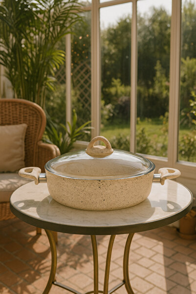 Davet 26 CM GRANİT BASIK TENCERE