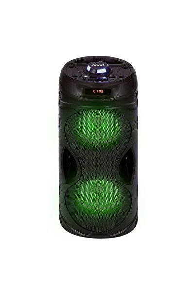 Bood Pro Bluetooth Hoparlör Kule Tipi Işıklı Parti Hoparlörü Ses Bombası