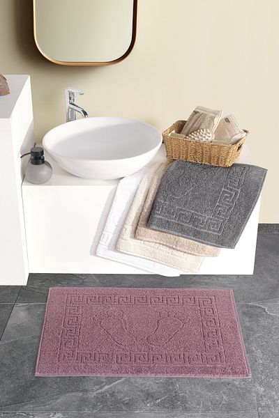Güvenal Pina Foot Towel 5-Piece Towel Mat Set |   Bath Mat |   Towel |   Foot Towel