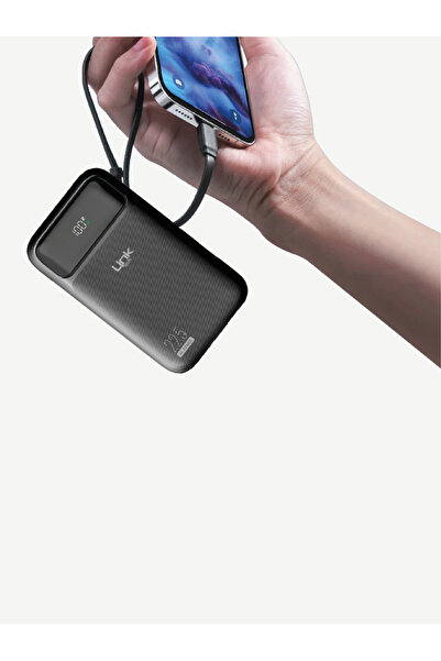 Linktech Wp28 Premium 20000 Mah 15w Kablosuz Şarj Powerbank