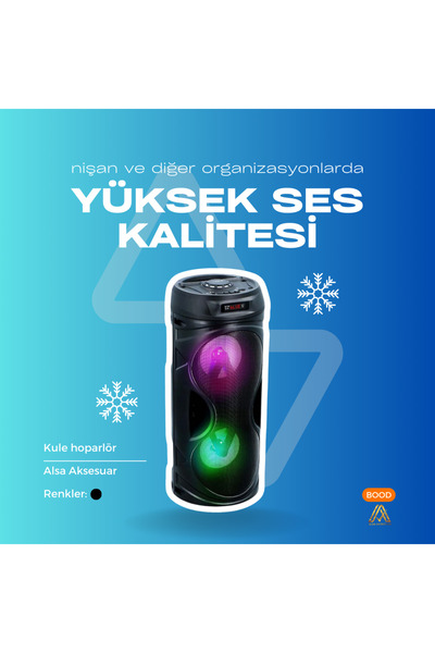 Bood Kule Parti Hoparlörü