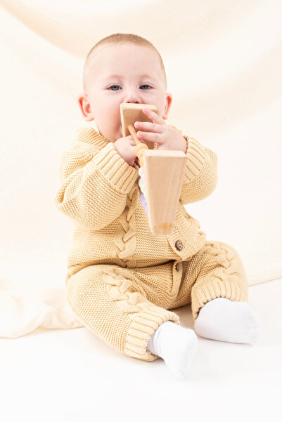 Vauva Girls Boys Baby Rompers Seasonal Long Sleeve Knitwear Knitted Jumpsuit