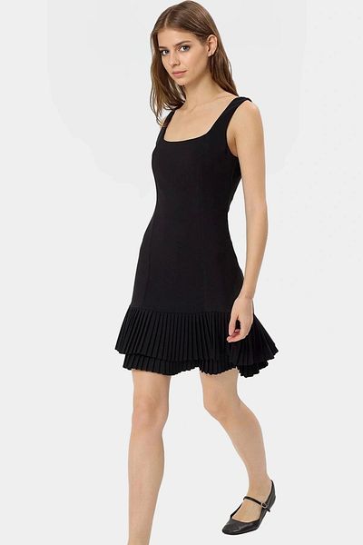PayBuy Women's Mini Pleated Dress 88% Polyester Summer Casual High Quality