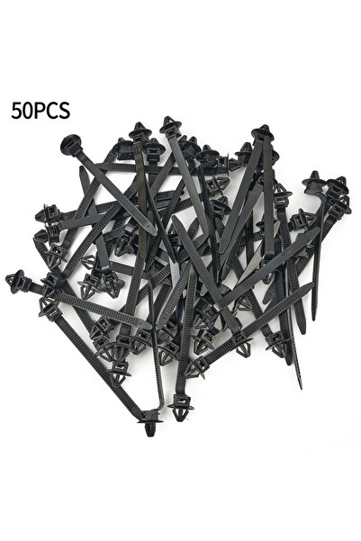 Choice 50 قطعة من مشابك تثبيت كابلات النايلون لربط السيارات وشريط ربط الأسلاك...