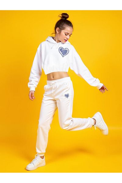 minojoy Gro Girl's Sweatshirt Sweatpants Set of 2
