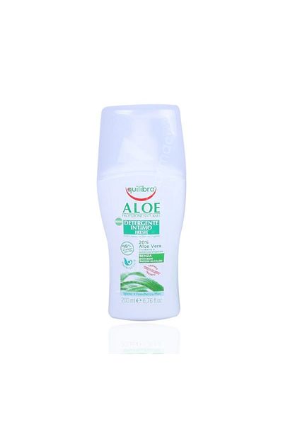 Equilibra Aloe Solutie Curatare Pentru Igiena Intima, Fresh - Efect De Prospetime, 200 ml