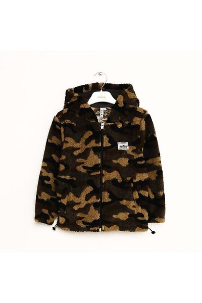 Nanica Kids PALTOAN FLEECE CU GLUGĂ