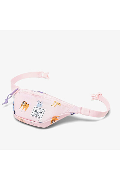 herschel Heritage Classic Printed Unisex Pembe Bel Çantası