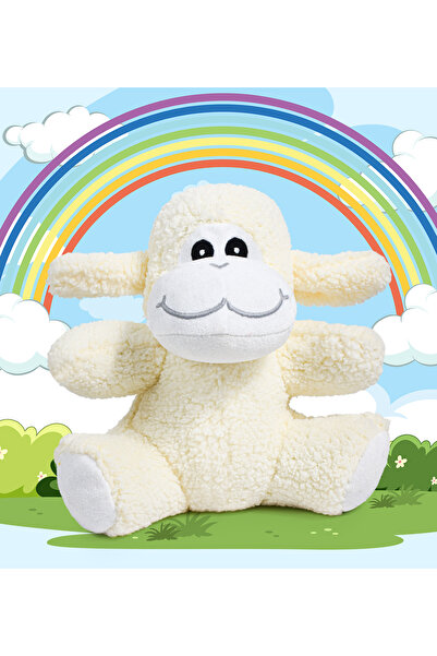 Özgüner Oyuncak لعبة قطيفة لطيفة على شكل مجموعة زهور مقاس 25 سم - ملونة وناعمة