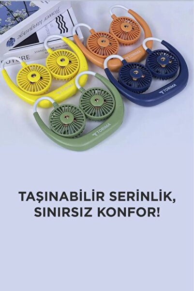 Everest Grup Sessiz Taşınabilir Mini Fan Usb Şarjlı Pervaneli Soğutucu Boyun ...