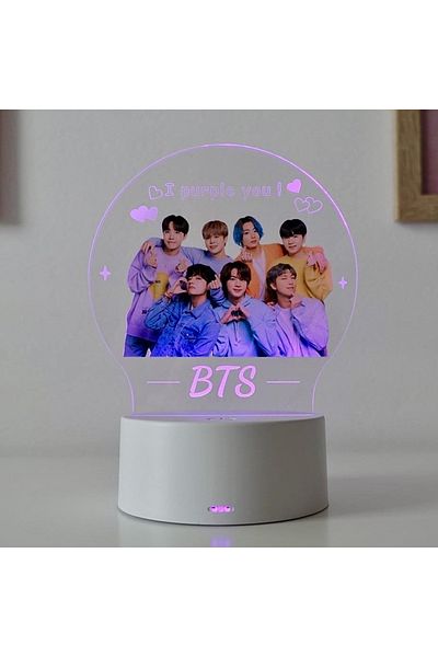OEM LED Night Light, BTS, 7 Colors, Ambient Light, USB Power or 3 AA Batteries
