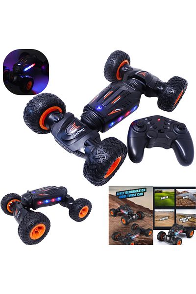Salamandra Stunt Car, with lights, sounds and Remote Control, battery included, Salamandra Kids