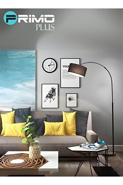 Primo Plus Floor Lamp for LED Stand Vintage Arc Pole Light with Warm Light Remote Control