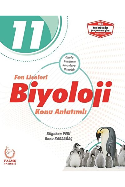 Palme Yayınları 11.sınıf Fen Lisesi Biyoloji Konu Anlatım