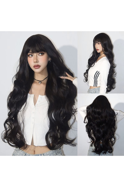 REMY HAİR Uzun Dalgalı Perçemli VİP Peruk