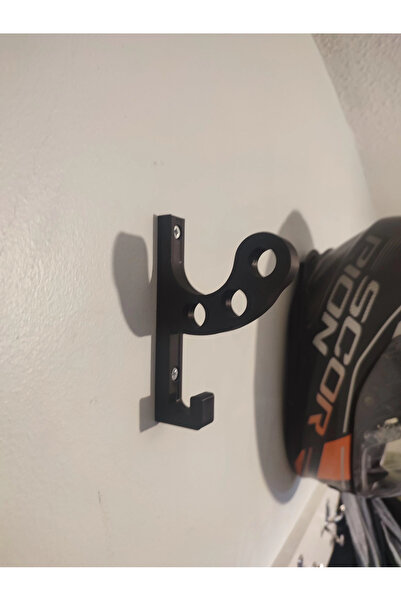 FRM Motosiklet Bisiklet Scooter Kask Ve Mont Duvar Askısı Kask Tutucu Mont As...