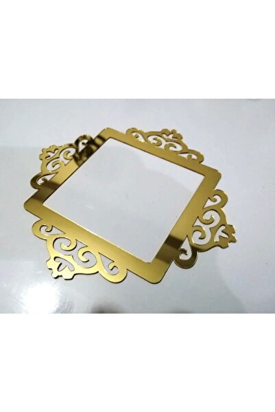 Single Gold Mirrored Socket 1 Piece