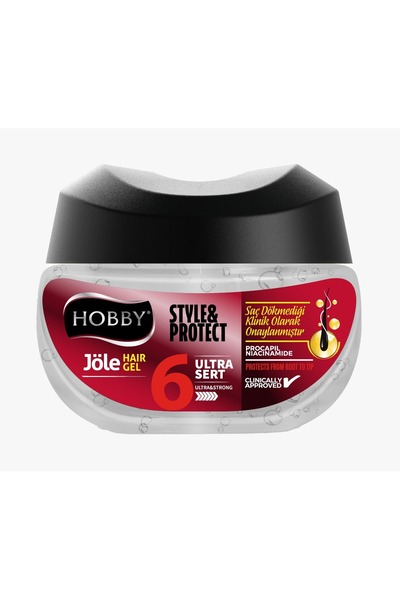 Hobby Saç Jölesi Style Protect Carbon Ultra Sert Tutuş 400 ml