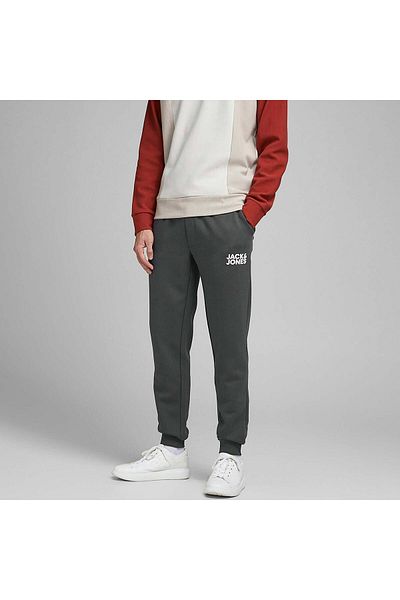 Jack & Jones Jpstgordon Jjnewsoft Sweat Pant Gms Noos Ανδρική αθλητική φόρμα κάτω 12178421   Ασφάλτινο