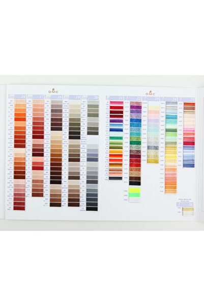 Dmc Muline İplik Renk Kartelası