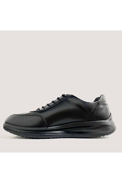 Scooter Men's Leather Waterproof Casual Shoes M4010Ds - Black - 41