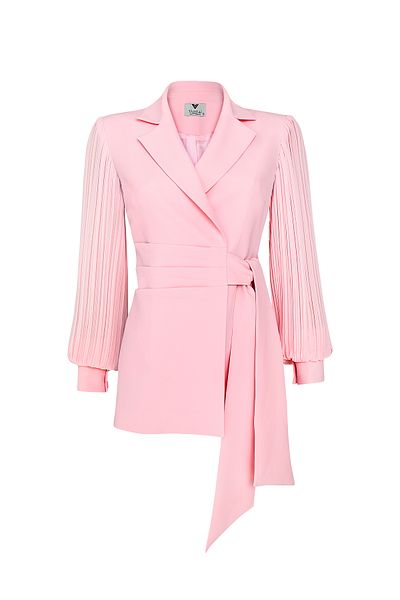 Vuntal BUTİK CHIFFON SLEEVE DOUBLE SET