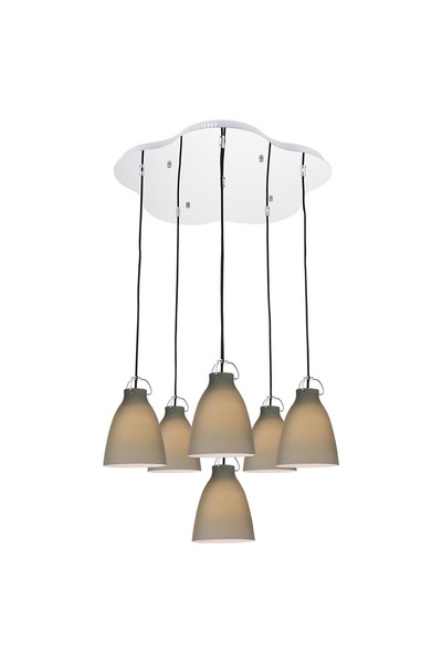 Özcan Aydınlatma 5257-6A-07 6'Lı Armando Avize Yeşil