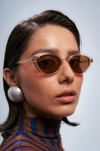 Bilge Karga Lars Nude Brown Sunglasses