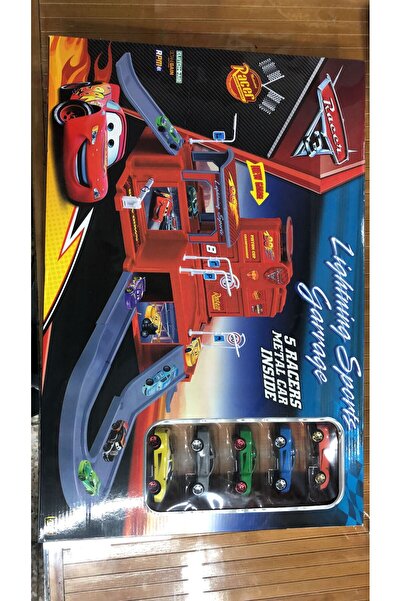 Toysan SPR-43 Racer Garaj 5 Metal Araba