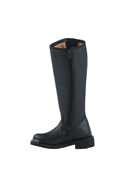 Harley Davidson Γυναικείες μαύρες μπότες Zoe (025G100329-B1444)