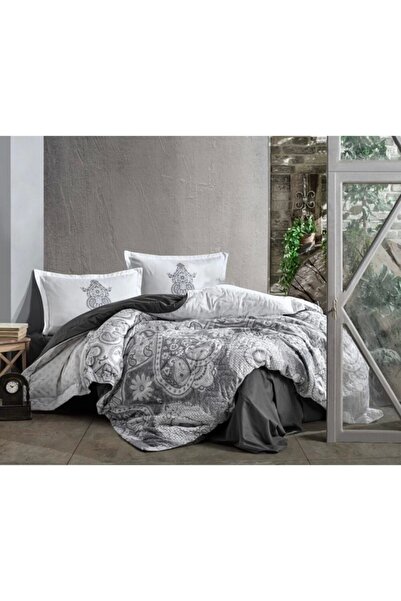 Clasy Ranforce Dört Mevsim Set Ç.k. Azka Antrasit V1