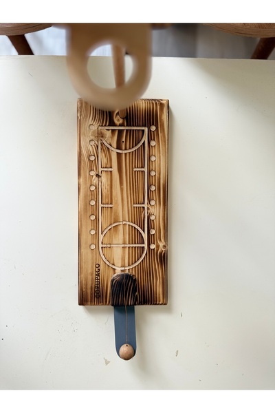 gopupago think, build, play Ahşap Basketbol Oyuncak Ahşap Basket