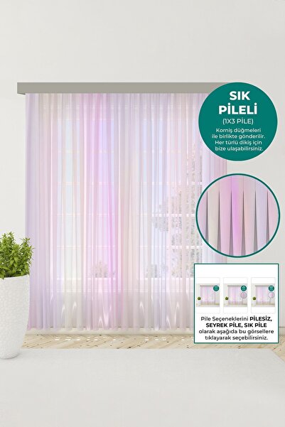 Bebemotto Morlu, Pembeli Çocuk Odası Bebek Odası Tül Perde